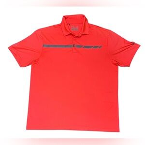 Under Armour HeatGear Loose Men’s XL Golf Polo Blue Monster Embroidered Sleeve